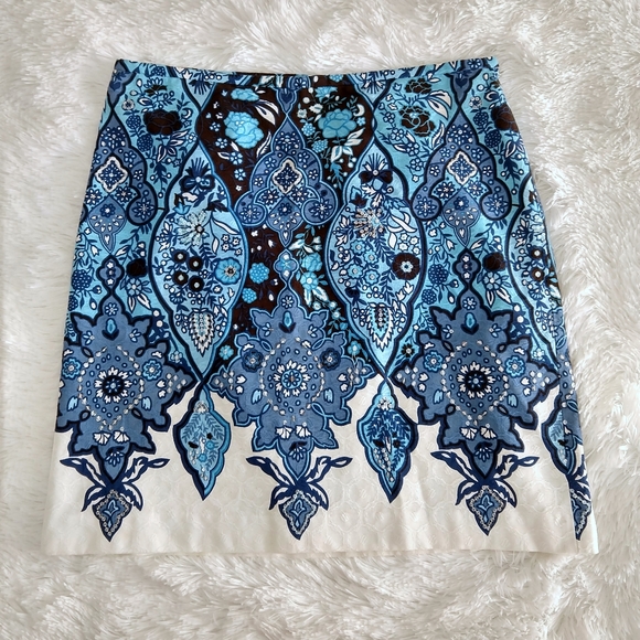 Ann Taylor Womens Skirt Floral Print Size 8 - Picture 2 of 8